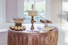 Dessert table at The Allan House
