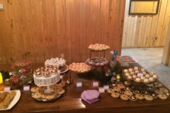 Dessert table
