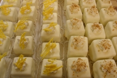 Lemon & Coconut Petit Fours