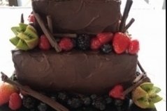 Chocolate Grooms Cake