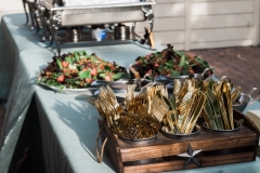Dinner Buffet set up at The Allan House