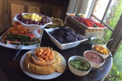 Appetizer table at The Vineyard at Florence