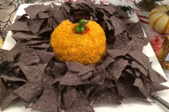 Halloween Pimento Cheese ball
