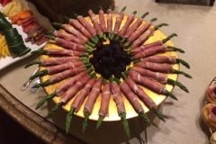 Boursin-Prosciutto wrapped ASparagus