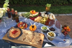 Appetizer Display at Laguna Gloria