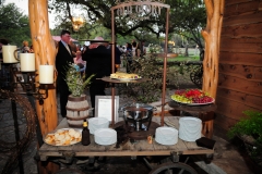 Appetizer Display at Old Glory in Wimberley