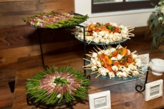 Antipasto skewers & Prosciutto wrapped Asparagus