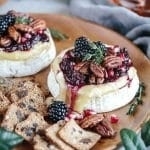 brie and blackberry